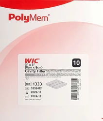 PolyMem WIC Silver Cavity Filler 8x8cm