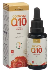 CANNSOL Coenzym Q10 mit Vitamin E wasserlöslich optimale Bioverfügbarkeit