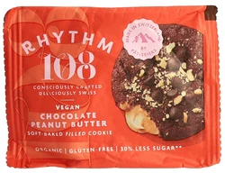 RHYTHM108 Chocolate Peanut Butter Soft Baked Filled Cookie