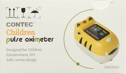Contec Pulsoximeter für Kinder ab 10 kg mit Batterie geliefert