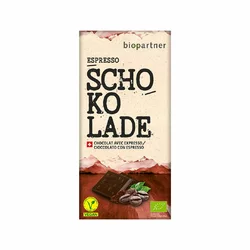 Bio Partner Schokolade Zartbitter mit Espresso