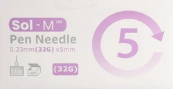 SOL-M Pen Nadel 32G 0.23x5