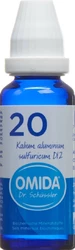 Omida Nr20 Kalium aluminium sulfuricum Dilution 12 D