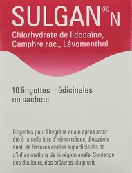 Sulgan-N Medizial-Tüchlei i Sachets