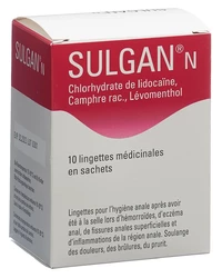 Sulgan-N Medizial-Tüchlei i Sachets