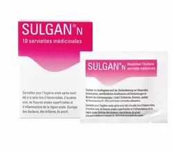 Sulgan-N Medizial-Tüchlei i Sachets