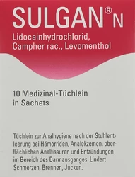 Sulgan-N Medizial-Tüchlei i Sachets