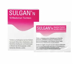 Sulgan-N Medizial-Tüchlei i Sachets