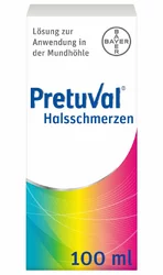 Pretuval Halsschmerzen Lösung