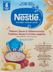 Nestlé Milchbrei Himbeere Banane & Vollkorncerealien 6 Monate