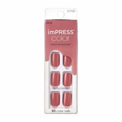 KISS imPRESS Color Nail Kit Platonic Pink