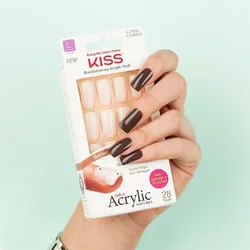 KISS Salon Acrylic Natural Nails Strong Enough