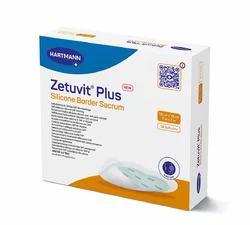 Zetuvit Plus Silicone Border 18x18cm