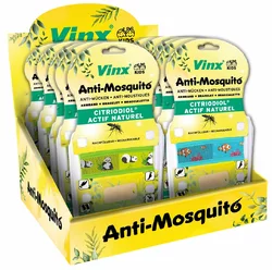 Vinx Anti-Mücken Armbänder Display Kids 12 Stück
