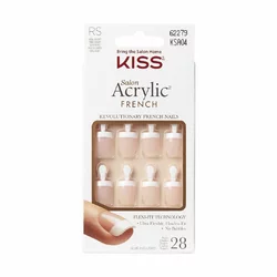 KISS Salon Acrylic French Nails Dry Spell
