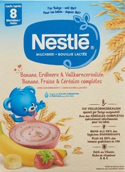 Nestlé Milchbrei Banane Erdbeere & Vollkorncerealien 8 Monate