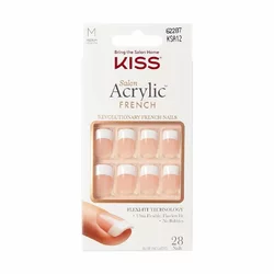 KISS Salon Acrylic French Nails Rumour Mill