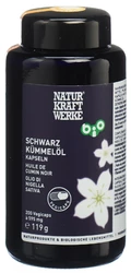 NaturKraftWerke Schwarzkümmelöl Vegicaps 595 mg Bio/kbA