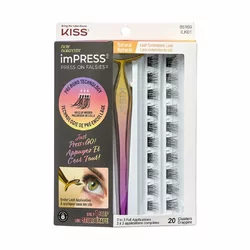 KISS imPRESS Press-on Falsies Lashes Natural