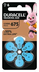 Duracell Batterie EasyTab 675 Zinc Air D6 1.4V
