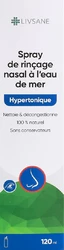 LIVSANE Meerwasser-Nasenspülspray hypertonisch