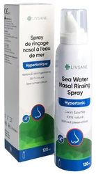 LIVSANE Meerwasser-Nasenspülspray hypertonisch