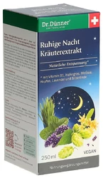 Dr. Dünner Ruhige Nacht Kräuterexrakt