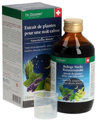 Dr. Dünner Ruhige Nacht Kräuterexrakt