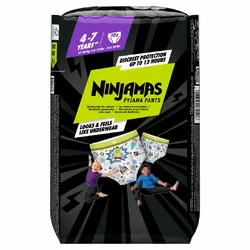 Pampers Ninjamas Pyjama Pants für Jungs 4-7 Jahre