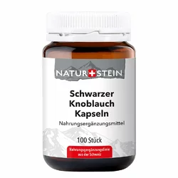 NATURSTEIN Ail noir caps