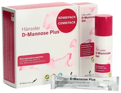 Hänseler Kombi D-Mannose Plus + Gel 30 Sticks à 4g + 30ml