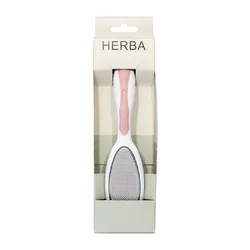Herba Fussraspel mit Feile grob und fein Softtouch rosa