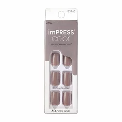 KISS imPRESS Color Nail Kit Taupe Prize
