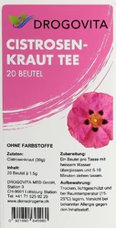 Drogovita Cistrosen Tee