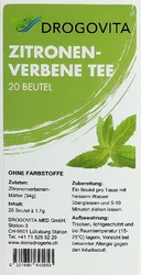 Drogovita tisane de verveine au citron