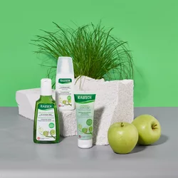 RAUSCH Anti-Pollution-Peeling-Shampoo mit schweizer Apfel
