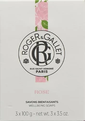 ROGER & GALLET Rose Boite 3 Savons