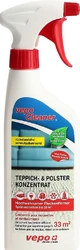 vepoCleaner Teppich + Polster Konzentrat und Fleckentferner Spray Sprühextraktion bis 33m2