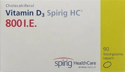 Vitamin D3 Spirig HC Weichkaps 800 IE