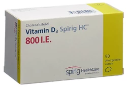Vitamin D3 Spirig HC Weichkaps 800 IE