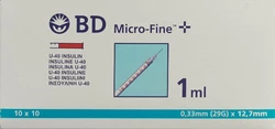 BD Micro-Fine+ Insulin Spritze