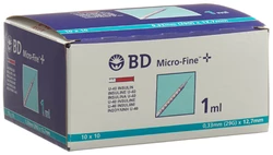 BD Micro-Fine+ Insulin Spritze