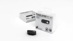 Tickless Mini Pet Cat Zecken- und Flohschutz schwarz