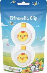 FLYAWAY Citronella-Clip Chick Duopack