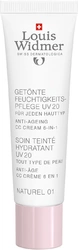 Louis Widmer getönte Feuchtigkeitspflege 01 naturel UV20 ohne Parfum