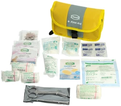 flawa Individuelle Reise-Apotheke gelb/grau