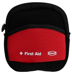 flawa Freizeit-Apotheke Neopren-Etui schwarz/rot