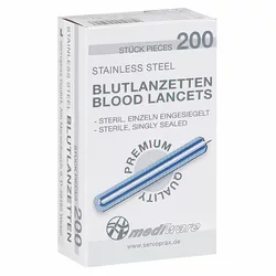 mediware lancettes de sang stérile
