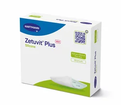 Zetuvit Plus Silicone 12.5x12.5cm