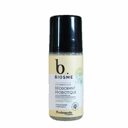 BIOSME PARIS Deodorant probiotisch Roll-on Lemon tonic Nachfüllbar